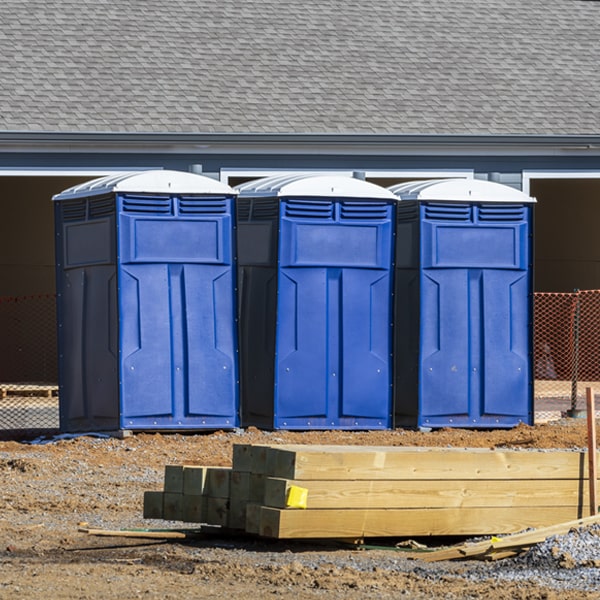 how do i determine the correct number of portable toilets necessary for my event in Nibley